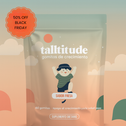 Gomitas de crecimiento Talltitude